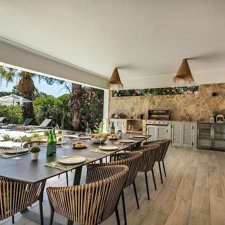 Dazzling Almancil Villa Villa Magorian 4 Bedrooms Spacious Furnished Sun Terrace Private Outdoor Pool Bbq Facilities Shaded Outdoor,